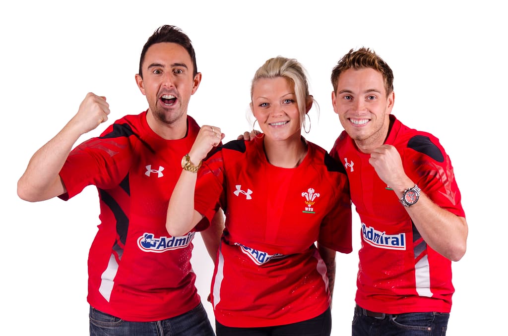 Capital FM Matt polly garaint in welsh rugby tops