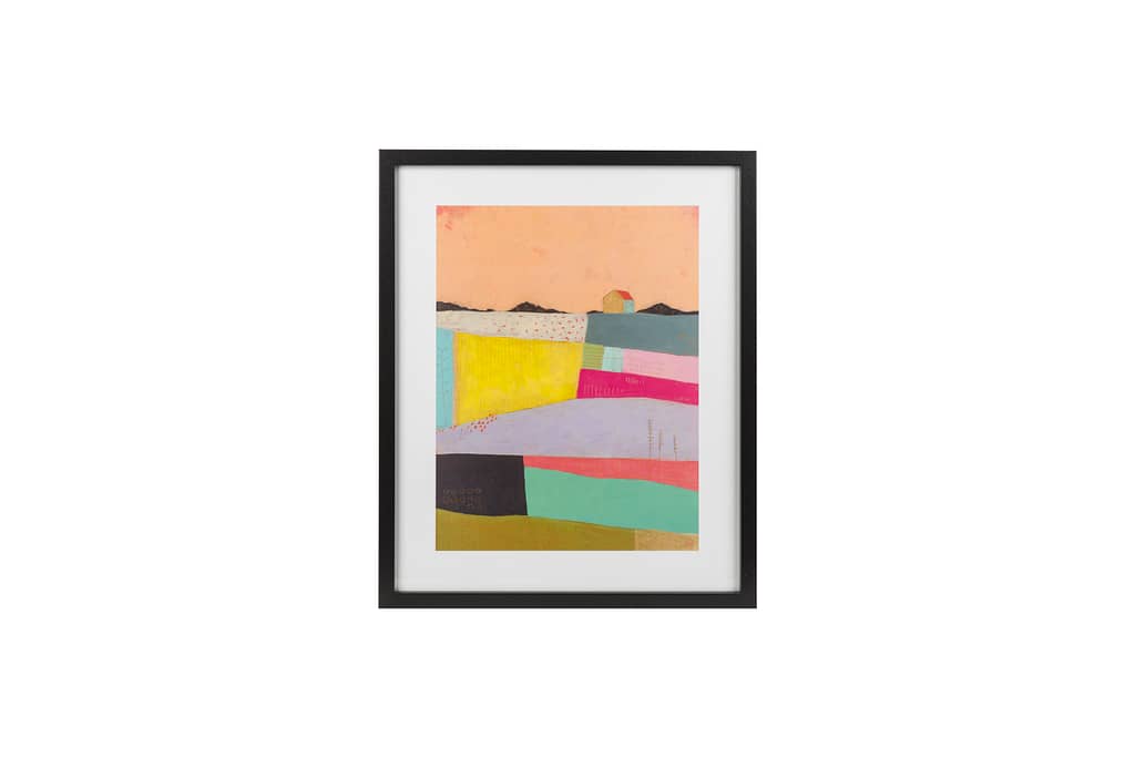 ramed abstrat print