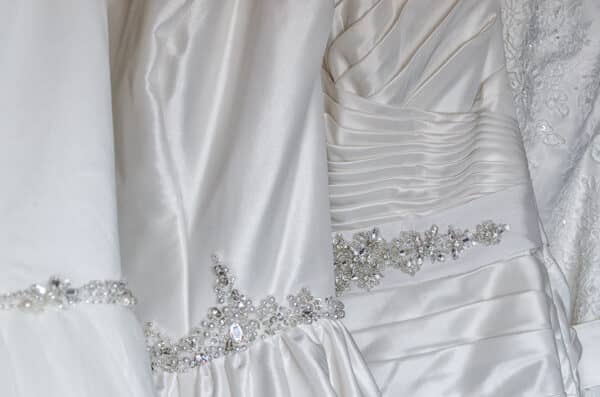 wedding dress details