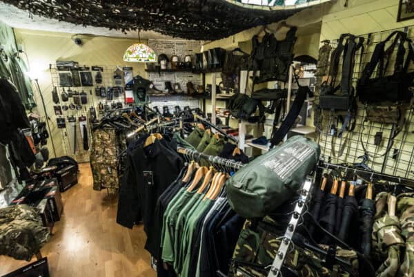 army surplus shop